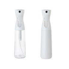 Haengbok& 加壓噴霧瓶 300ml 透明 + 白色組合, 1套