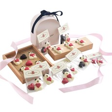 다유 두근두근베어 초콜릿 DIY 세트 A501, 1세트, 8종