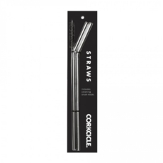 CORKCICLE 酷仕客 不鏽鋼吸管含清潔刷 適用於24oz Tumbler, 2支, 1組