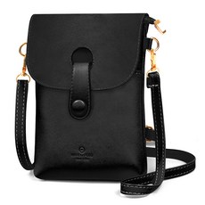 MARCO POLO 迷你斜背手機包 MP3482, 黑色的