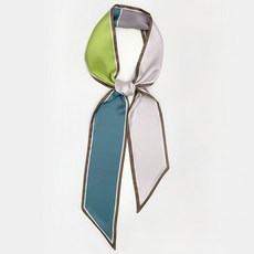 피어니스트 사선 스트라이프 쁘띠 스카프