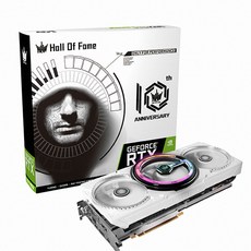 GALAX 지포스 그래픽카드 RTX 2070 SUPER Hall Of Fame D6 8GB 10th