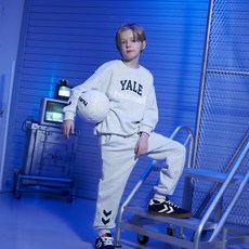 예일키즈 아동용 험멜 크루넥 셋업 상하 바지 세트 YJCNSUD13081