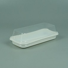 천운패키지 직사각 샌드위치 용기 200 ZY150PP, 1개, 100개입