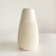 fresh garden 伊諾雅 陶瓷雙色花瓶, 1個, 混合色