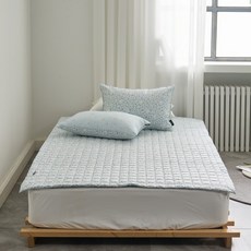 비비 세미 워싱 벤딩 패드 카페트 겸용, 블루