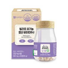 葉酸維生素B12錠 18g, 60顆, 1罐