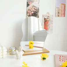 The Flow Commerce Modeplus 裝飾空間造型木底壓克力鏡 Wide Flow, 混合色