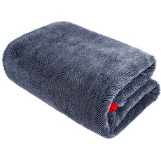 PURESTAR 扭曲吸水毛巾 L, 灰色, 1條