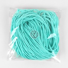 Sewing by hand 彩色鬆緊帶口罩繩 90m, 10 薄荷綠, 1個