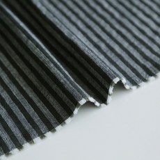 千帆 寬幅 20支紗 色織棉 巴洛克條紋布料, 卡其色-1359