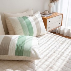 오리고 벨보아 초극세사 침대패드 5mm, 아이보리