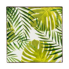 EXCELSA Foliage 陶製隔熱墊, 1個, 熱帶植葉