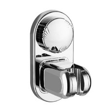 LIVINGiF 3段式角度吸盤蓮蓬頭支架 06 鍍鉻, 1個