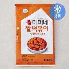 미미네 쌀떡볶이 (냉동), 500g, 1개