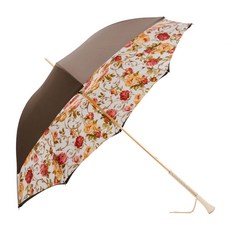 PASOTTI 女用奢華復古玫瑰雙層布施華洛世奇手動傘 WX55128P40