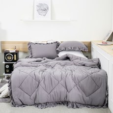 루이 프릴 샤인실키 모달 차렵이불