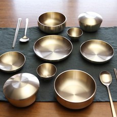 Bangjjayugi 餐具 2 人 17 件套, 混色, 6種