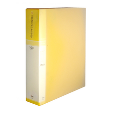 Wizoffice PP彩色索引文件 A4 4100, 黃色, 1個