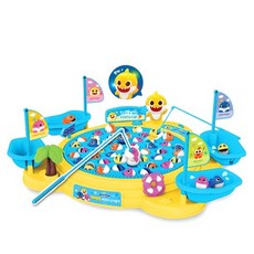 pinkfong 碰碰狐 Baby shark 釣魚玩具, 1組, 混和顏色