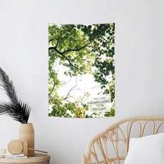 SANGSANG HOO 風景布掛畫, 葉空