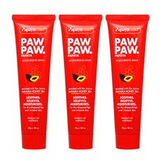 파파야골드 포포크림 꿀보습 멀티밤, 25g, 3개