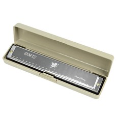 Onbiyu 經典專業用24孔口琴, 1組, 單品, 銀色