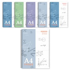 The Open House A4 4格格線數學筆記本 23-7149, 隨機發貨, 6個