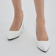 엘쏘 애나멜 컷아웃 스틸레토 하이힐 7cm