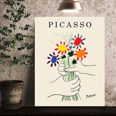 LEAD OFF 裝飾畫框桌, 畢加索花束