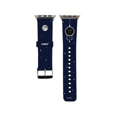 스메르 스마트워치 디자인 실리콘 스트랩 밴드 줄 38 / 40 / 41 mm, 15 별자리 네이비 황소자리