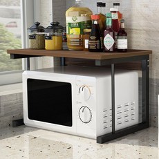 GAGU FEELING 個迷你係列擱板, 黑色(支架) 胡桃木色(層板)