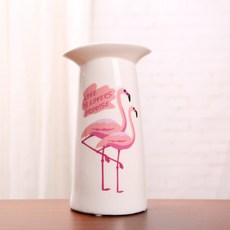 JHCompany 粉紅紅鶴花瓶, 混合色