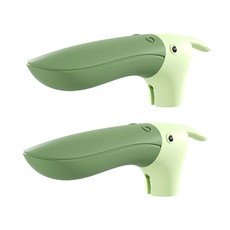 JCP 鵜鶘造型矽膠握把 2入, 綠色