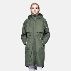 TECH SKIN 女款 Rain-Flex 高爾夫雨衣, 卡其色