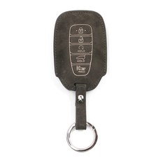 오시에나 세미셀렉티드 자동차 키홀더 키케이스, 차콜브라운, 현대 E  Type