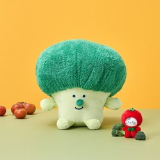 버터 베지갱 브로씨 쿠션, 그린