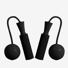 피어니스트 실내 점프 줄넘기, 블랙, 1개