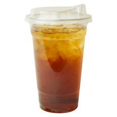 Inp PET 冰杯杯身 + 就口杯蓋組 98mm, 550ml, 50個, 1套