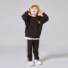 KIDSCOMO 童款挖土機刷毛長袖套裝