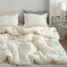 에이트룸 심플 바이오워싱 차렵이불 단품