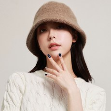 女性羊毛防寒漁夫帽