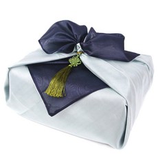 indigo 傳統雙面包袱布 特大, 玉色, 1個