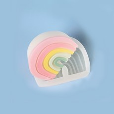 Hanna's 低款彩虹矽膠模具, 單一顏色