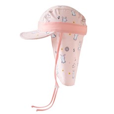 Bebechat 孩童翻蓋帽 野兔, 混色