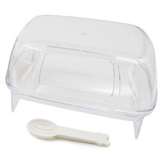 Jinghao 智能倉鼠浴室 特大號, 1個, 透明