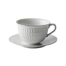 CASA MUUTTI Ccmilo Sophia 白金早餐杯組, 銀色, 1套