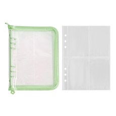 Maket Gamseong 照片卡收納冊, 綠色, 10張