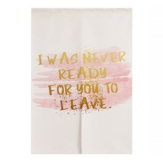 Market A 粉色隔間門簾, TYPE23