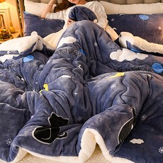 厚實超細纖維棉被 3.5kg, Purple Night